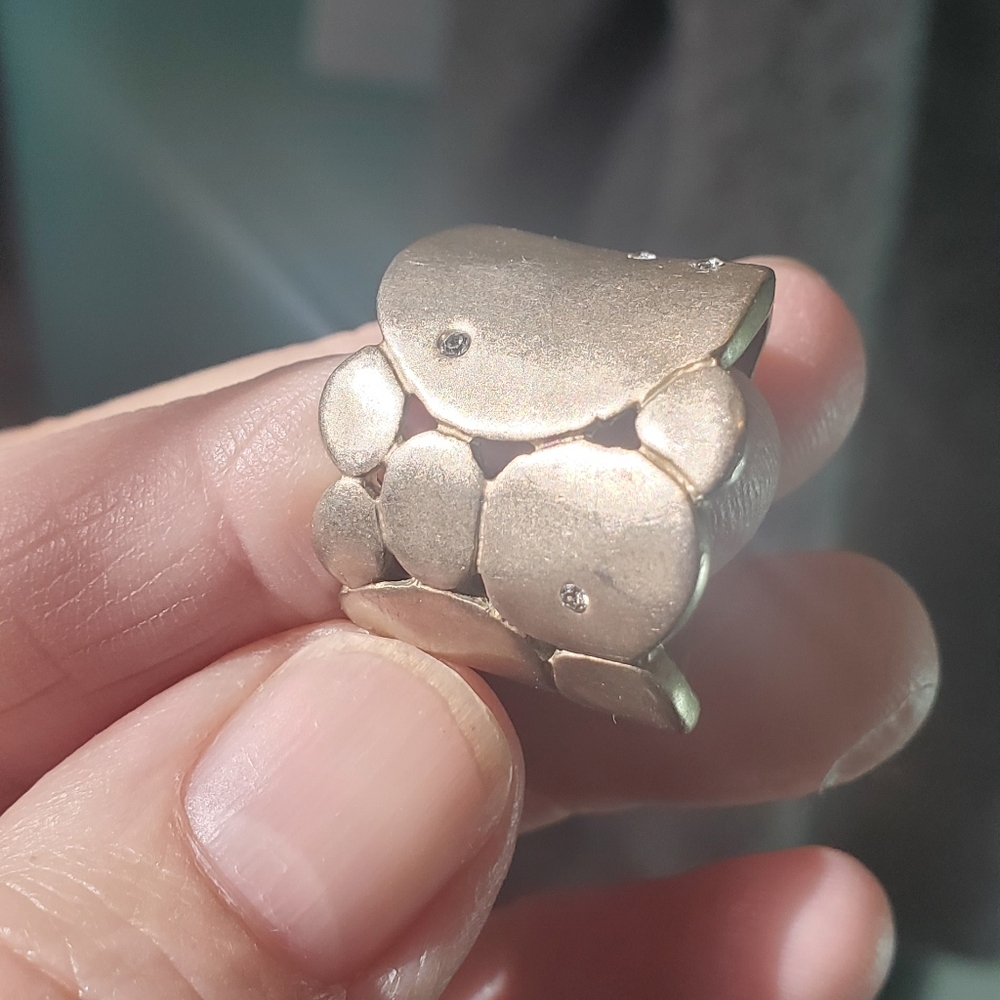 Gold-Tone Statement Ring